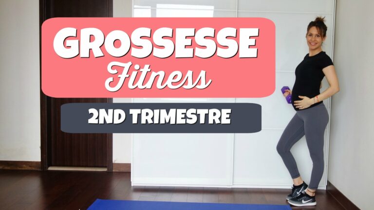 fitness, grossesse, entrainement, circuit training 2nd trimestre
